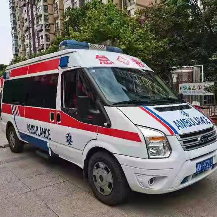 东河长途救护车护送病人返乡